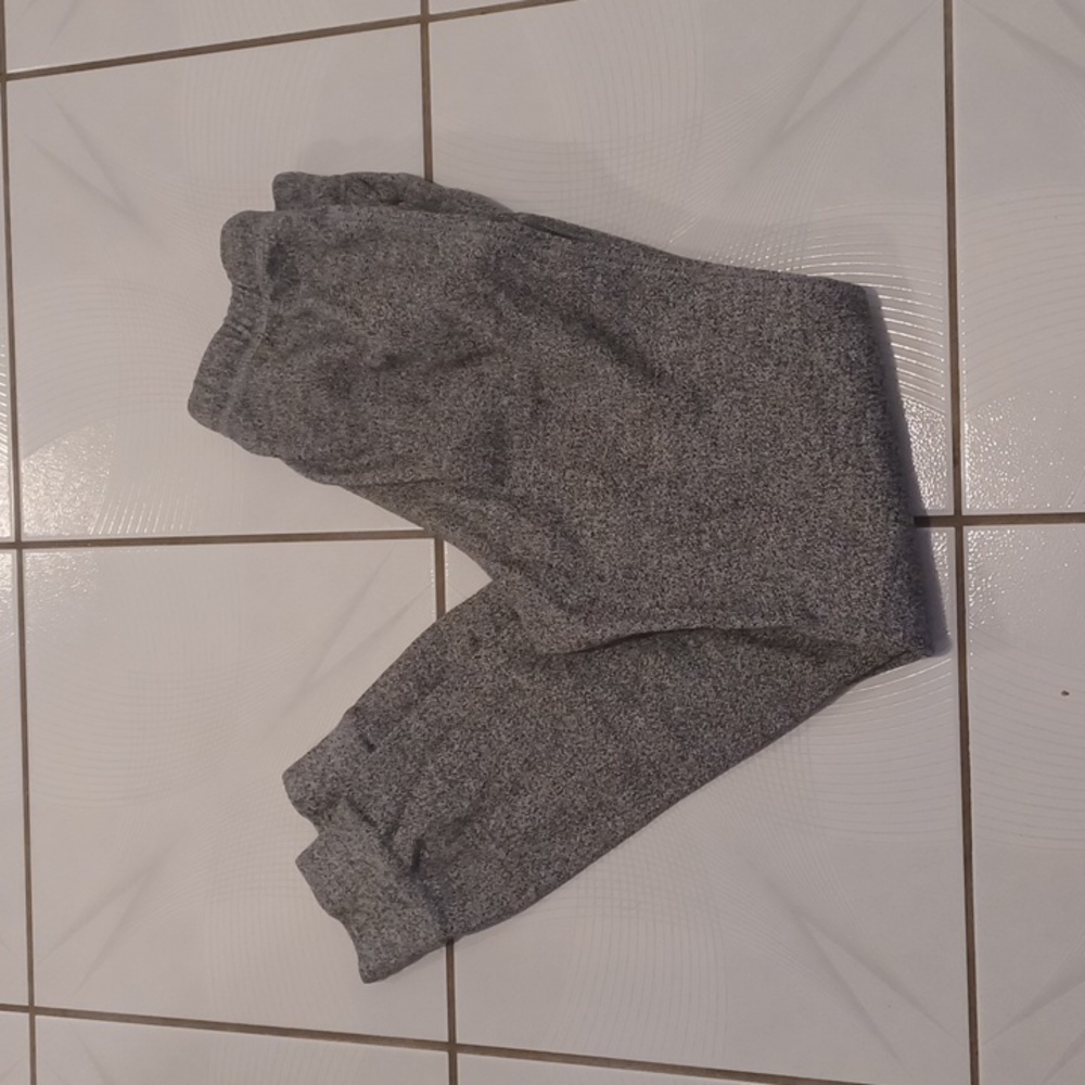 4/$40 Gray Heathered Jogging Pants - Size XS (Repaired)